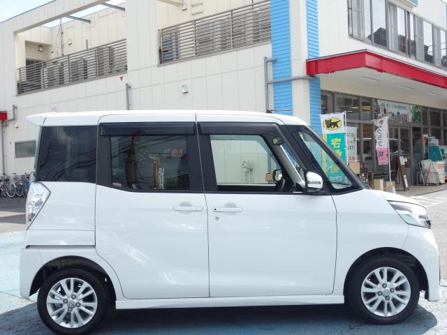 ハイウェイスター X 禁煙車 社外メモリーナビ スマートキー アイドリングストップ パワースライドドア ブレーキアシスト オートエアコン バックカメラ アラウンドビューモニター 純正14インチアルミ HIDヘッドライト(5枚目)