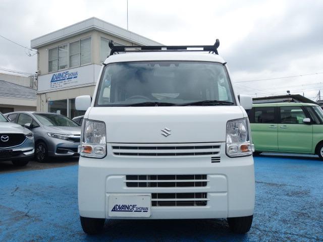 エブリイ ＰＣリミテッド　禁煙車　ハイルーフ　社外メモリーナビ　Ｂｌｕｅｔｏｏｔｈ接続　録音機能搭載　ＥＴＣ　キーレス　両側スライドドア　ブレーキアシスト　レーンアシスト　社外ルーフキャリア付　コーナーセンサー（4枚目）
