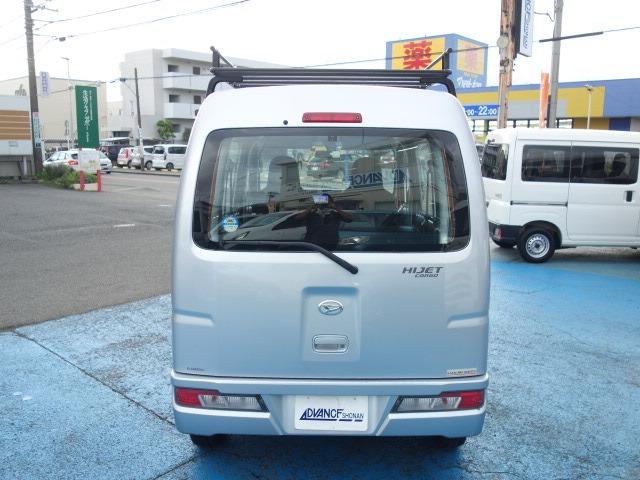 ハイゼットカーゴ スペシャル　禁煙車　ハイルーフ　社外メモリーナビ　地デジＴＶ　ＣＤ再生　録音機能搭載　ＵＳＢ接続　ＡＵＸ接続　ＥＴＣ　両側スライドドア　アイドリングストップ　Ｗエアバッグ　サイドドアバイザー　ルーフキャリア付（76枚目）
