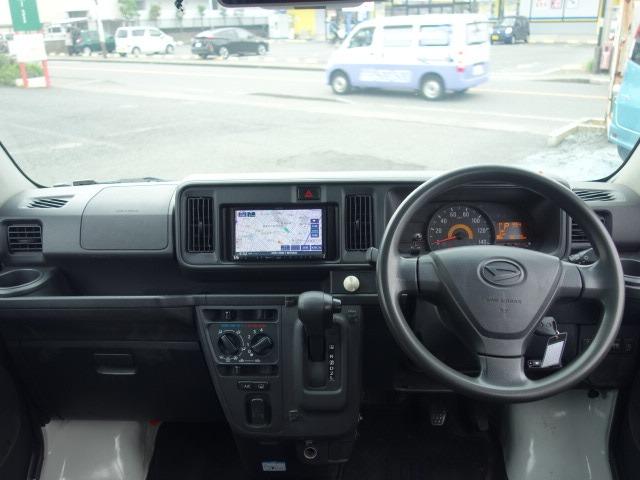 ハイゼットカーゴ ＤＸ　ＳＡＩＩＩ　禁煙車　社外メモリーナビゲーション　Ｂｌｕｅｔｏｏｔｈ接続　衝突軽減ブレーキ　バックカメラ　ＥＴＣ　キーレス　アイドリングストップ　ＣＤ　オートハイビーム　Ｗエアバック　ＡＢＳ　サイドドアバイザー（46枚目）