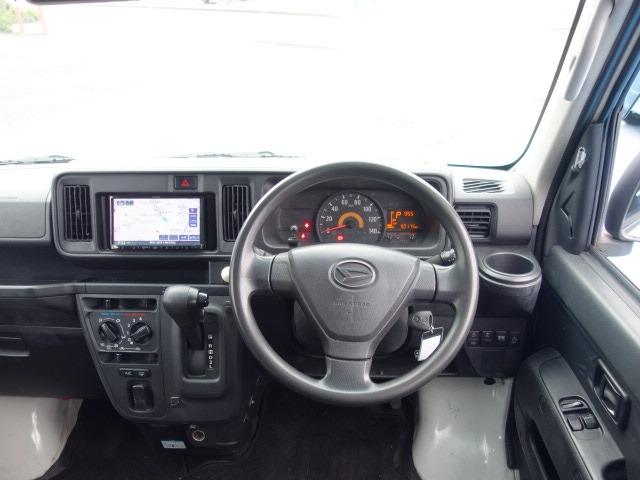 ハイゼットカーゴ ＤＸ　ＳＡＩＩＩ　禁煙車　社外メモリーナビゲーション　Ｂｌｕｅｔｏｏｔｈ接続　衝突軽減ブレーキ　バックカメラ　ＥＴＣ　キーレス　アイドリングストップ　ＣＤ　オートハイビーム　Ｗエアバック　ＡＢＳ　サイドドアバイザー（49枚目）