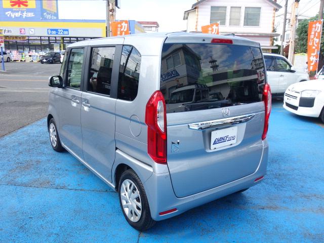 N-BOX L 禁煙車 社外メモリーナビゲーション 衝突軽減ブレーキ Bluetooth接続 アダプティブクルーズコントロール バックカメラ ETC スマートキー 電動スライドドア 前席シートヒーター(7枚目)