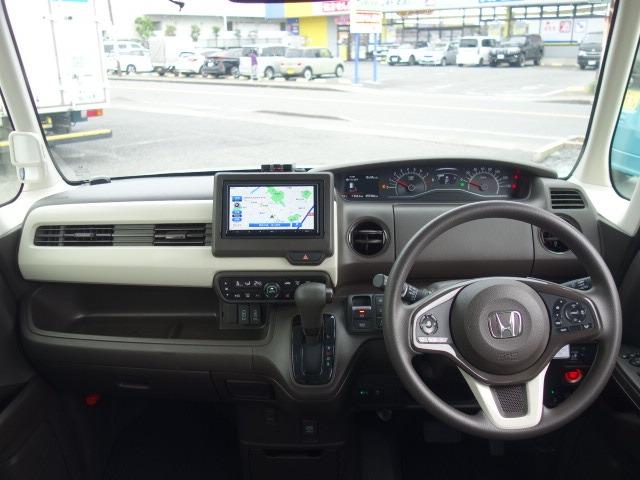 N-BOX L 禁煙車 社外メモリーナビゲーション 衝突軽減ブレーキ Bluetooth接続 アダプティブクルーズコントロール バックカメラ ETC スマートキー 電動スライドドア 前席シートヒーター(52枚目)