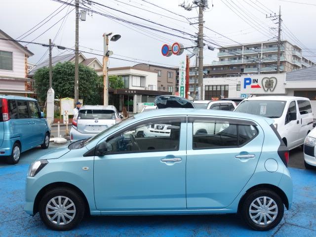 ミライース L SAIII 禁煙車 社外メモリーナビ 地デジTV CD Bluetooth接続 キーレス ブレーキアシスト レーンアシスト アイドリングストップ クリアランスソナー(8枚目)