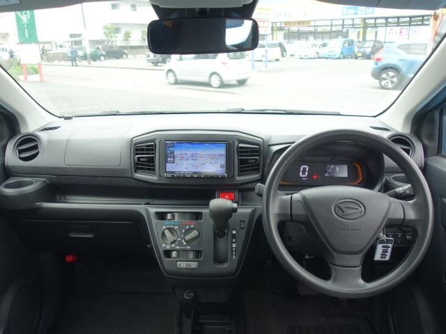 ミライース L SAIII 禁煙車 社外メモリーナビ 地デジTV CD Bluetooth接続 キーレス ブレーキアシスト レーンアシスト アイドリングストップ クリアランスソナー(12枚目)