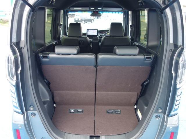 N-BOXカスタム G・Lターボホンダセンシング 禁煙車 ハーフレザーシート ターボ 社外メモリーナビ フルセグTV DVD再生 Bluetooth/USB接続 録音機能搭載 バックカメラ ETC スマートキー 両側パワースライドドア 純正15AW(22枚目)