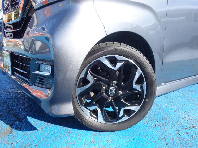 N-BOXカスタム G・Lターボホンダセンシング 禁煙車 ハーフレザーシート ターボ 社外メモリーナビ フルセグTV DVD再生 Bluetooth/USB接続 録音機能搭載 バックカメラ ETC スマートキー 両側パワースライドドア 純正15AW(39枚目)