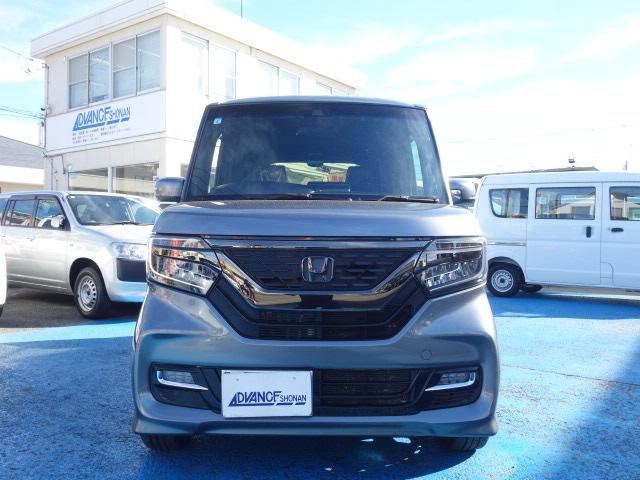 N-BOXカスタム G・Lターボホンダセンシング 禁煙車 ハーフレザーシート ターボ 社外メモリーナビ フルセグTV DVD再生 Bluetooth/USB接続 録音機能搭載 バックカメラ ETC スマートキー 両側パワースライドドア 純正15AW(46枚目)