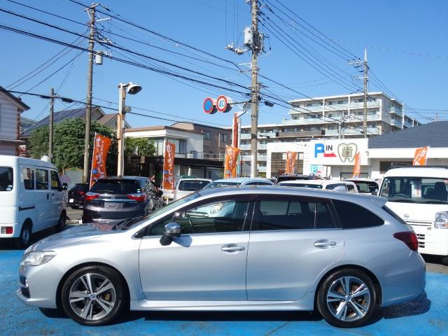 レヴォーグ 1.6GTアイサイト 禁煙車 4WD アイサイト 衝突被害軽減ブレーキ ターボ 黒本革シート シートヒーター 純正メモリーナビ バックカメラ ETC パワーシート パドルシフト ヘッドライトウォッシャー 純正17AW(7枚目)