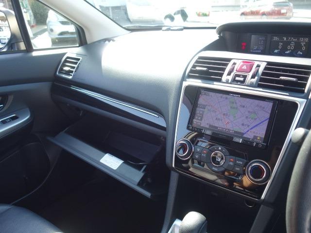 レヴォーグ 1.6GTアイサイト 禁煙車 4WD アイサイト 衝突被害軽減ブレーキ ターボ 黒本革シート シートヒーター 純正メモリーナビ バックカメラ ETC パワーシート パドルシフト ヘッドライトウォッシャー 純正17AW(55枚目)