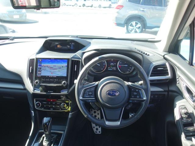 フォレスター アドバンス 禁煙車 ハーフレザーシート アイサイト 衝突被害軽減ブレーキ 4WD 純正SDナビ フルセグTV CD/DVD再生 Bluetooth接続 録音機能搭載 AUX接続 USB接続 バックカメラ ETC(13枚目)