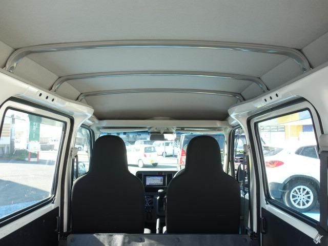 ハイゼットカーゴ スペシャルクリーンＳＡＩＩＩ　禁煙車　ハイルーフ　社外メモリ―ナビ　ＣＤ再生　Ｂｌｕｅｔｏｏｔｈ接続　録音機能搭載　ＵＳＢ接続　ＡＵＸ接続　バックカメラ　両側スライドドア　アイドリングストップ　衝突被害軽減ブレーキ　レーンアシスト（23枚目）