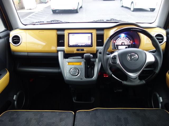 フレアクロスオーバー ＸＳ　禁煙車　純正メモリーナビ　フルセグＴＶ　ＣＤ／ＤＶＤ再生　Ｂｌｕｅｔｏｏｔｈ接続　ＭＳＶ　ＥＴＣ　スマートキー　フロントシートヒーター　アイドリングストップ　衝突被害軽減ブレーキ　レーンキープアシスト（10枚目）