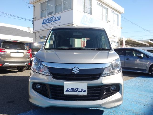 ソリオバンディット DJE 禁煙車 社外メモリーナビ CDDVD再生 地デジ AUX バックカメラ スマートキー ETC 電動スライドドア HIDヘッドライト アイドリングストップ オートライト 純正15AW 純正フォグランプ(5枚目)