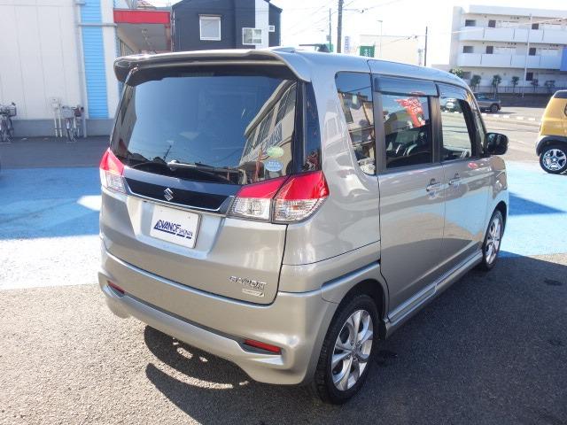 ソリオバンディット DJE 禁煙車 社外メモリーナビ CDDVD再生 地デジ AUX バックカメラ スマートキー ETC 電動スライドドア HIDヘッドライト アイドリングストップ オートライト 純正15AW 純正フォグランプ(49枚目)