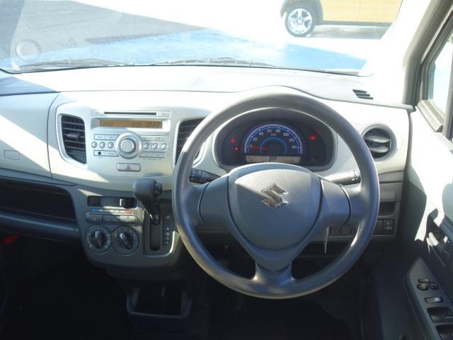 ワゴンR FA 禁煙車 純正CDオーディオ AUX接続 キーレスキー Wエアバッグ ABS 電格ミラー サイドドアバイザー(45枚目)