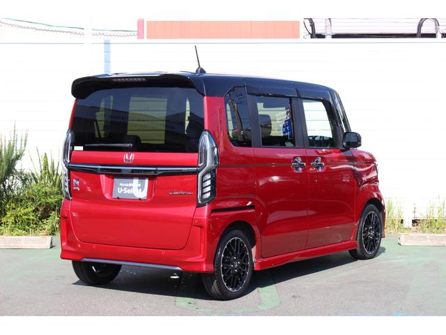 N-BOXカスタム L・ターボコーディネートスタイル 純正大画面ナビ 前後ドライブレコーダー シートヒーター 両側電動スライドドア ETC パドルシフト 1オーナー Bモニター 電動格納ミラー BT LED DVD再生 記録簿 Aライト 横滑防止装置(7枚目)