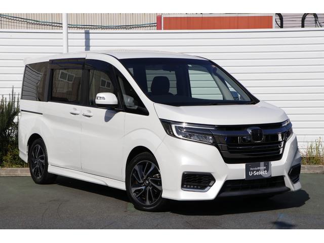 ステップワゴンスパーダ スパーダ・クールスピリットホンダセンシング　純正大画面ナビ　前後ドライブレコーダー　ＥＴＣ２．０　シートヒーター　リアエアコン　パドルシフト　１オーナー　わくわくゲートレス車両　サイドエアバック　スマートキ　左右電動スライドドア　バックモニタ（8枚目）