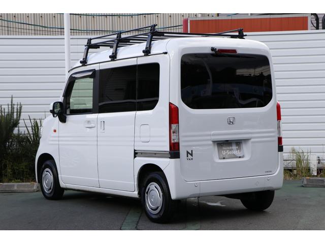 Ｎ－ＶＡＮ Ｌ　１オーナー　純正ナビ　ＥＴＣ　ルーフキャリア　Ｂカメラ　ＨｏｎｄａＳＥＮＳＩＮＧ　横滑防止装置　ＣＭＢＳ　フルフラット　セキュリティ　前席ＰＷ　ＡＢＳ　アイドリングＳＴＯＰ　キーレスリモコン　パワステ（8枚目）
