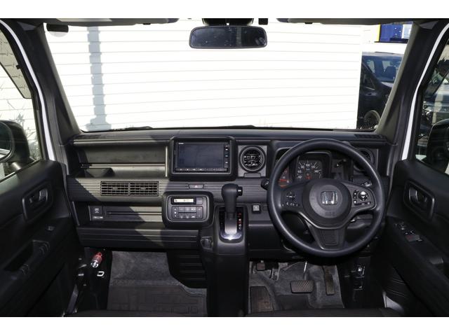 Ｎ－ＶＡＮ Ｌ　１オーナー　純正ナビ　ＥＴＣ　ルーフキャリア　Ｂカメラ　ＨｏｎｄａＳＥＮＳＩＮＧ　横滑防止装置　ＣＭＢＳ　フルフラット　セキュリティ　前席ＰＷ　ＡＢＳ　アイドリングＳＴＯＰ　キーレスリモコン　パワステ（11枚目）