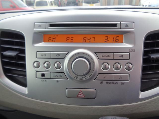 ワゴンR FX キーレス 純正CD ドライブレコーダー前後カメラ ETC アイドリングSTOP オートAC Wエアバッグ ABS ベンチシート 記録簿 取説(5枚目)