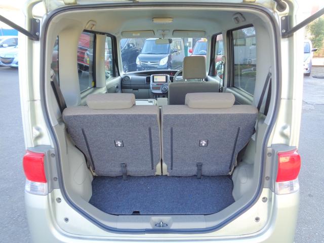 タント Ｘリミテッド　スマートキー　メモリーナビＴＶ　ＣＤ　ＡＵＸ入力　バックカメラ　ＥＴＣ２．０　アイドリングＳＴＯＰ　左パワスラ　Ｗエアバッグ　ＡＢＳ　電動格納ミラー　ＰＶガラス　ベンチシート（14枚目）