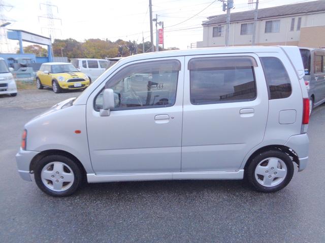 ワゴンＲ ＲＲ－Ｆ　キーレス　社外ＣＤ　ＥＴＣ　電動格納ミラー　ＰＶガラス　純正エアロ　１３ｉｎｃアルミ（22枚目）