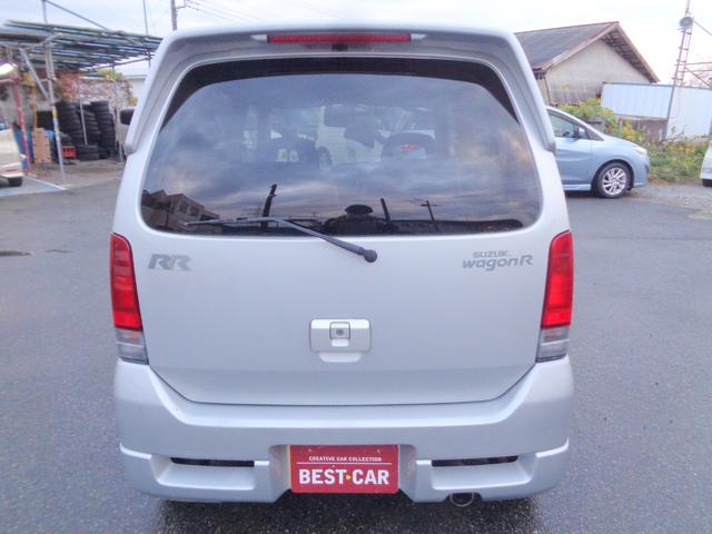 ワゴンＲ ＲＲ－Ｆ　キーレス　社外ＣＤ　ＥＴＣ　電動格納ミラー　ＰＶガラス　純正エアロ　１３ｉｎｃアルミ（24枚目）