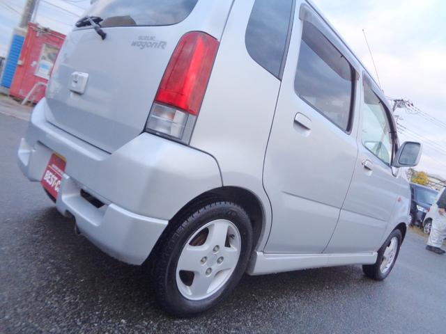 ワゴンＲ ＲＲ－Ｆ　キーレス　社外ＣＤ　ＥＴＣ　電動格納ミラー　ＰＶガラス　純正エアロ　１３ｉｎｃアルミ（25枚目）