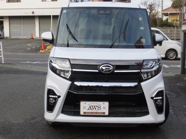 タント カスタムＲＳ　純正９インチナビ　全方位カメラ　衝突軽減装置　フルセグ　スマートアシスト　両側パワースライドドア　ハーフレザーシート　パーキングアシスト　クルコン　ＬＥＤヘッド　シートヒーター　ＵＳＢジャック（6枚目）