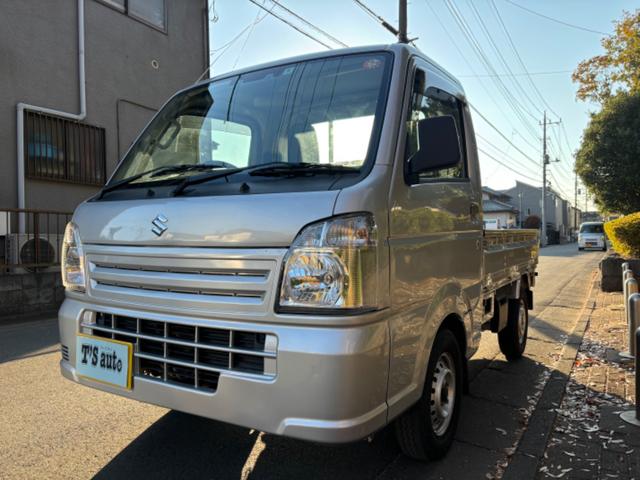 キャリイトラック KCエアコン・パワステ セーフティサポート装着(デュアルカメラブレーキサポート ・誤発進抑制機能 ・ブレーキ制御付後方誤発進抑制機能・車線逸脱警報機能・ふらつき警報機能 ・先行車発進お知らせ機能 ・ハイビームアシスト)4WD(6枚目)