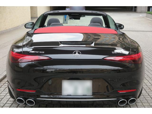 SL SL43 左H 赤幌 黒レザー コーティング施工済み(11枚目)