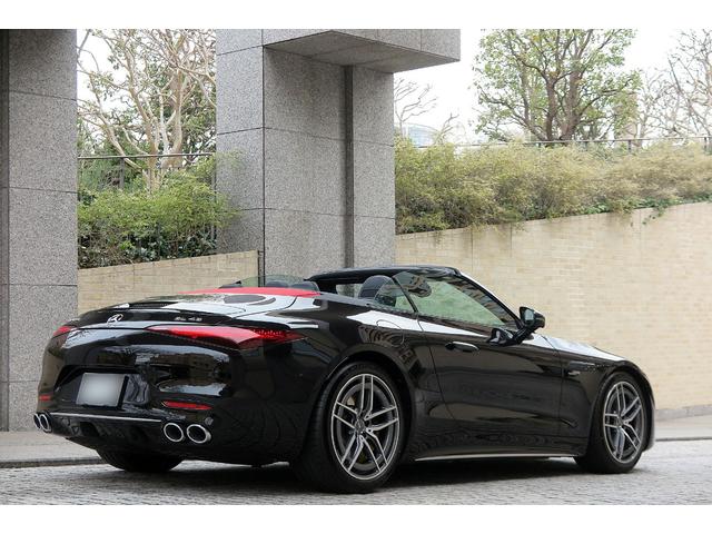 SL SL43 左H 赤幌 黒レザー コーティング施工済み(13枚目)