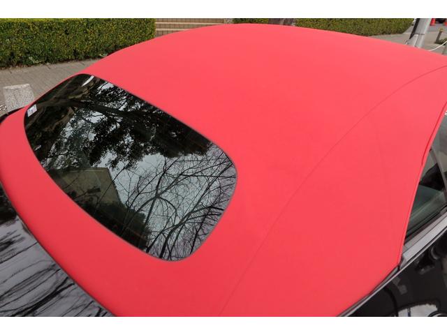 SL SL43 左H 赤幌 黒レザー コーティング施工済み(16枚目)