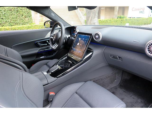 SL SL43 左H 赤幌 黒レザー コーティング施工済み(34枚目)