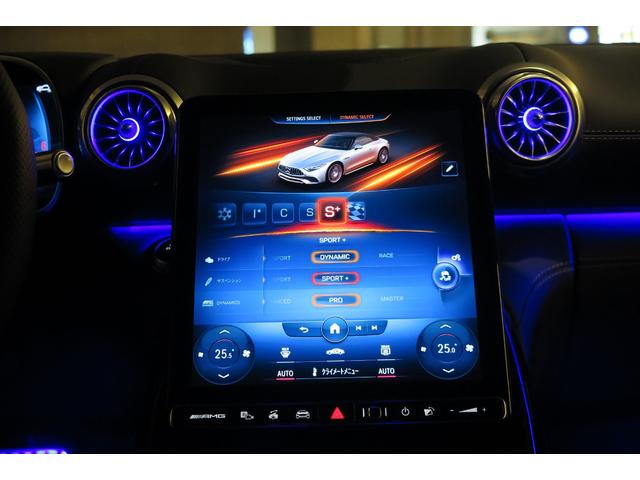 SL SL43 左H 赤幌 黒レザー コーティング施工済み(45枚目)