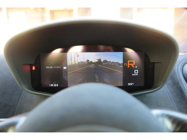 600LTスパイダー ベースグレード カーボンEX、IN アルカンターラレーシングS P ZERO TROFEO R 10スポークAW スポーツエキゾースト 屋内保管車 雨天未使用 ディーラー記録簿(30枚目)