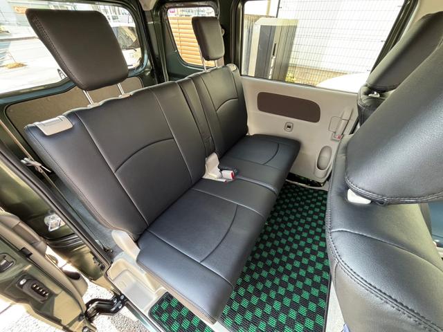 エブリイ ジョイン 5型 5MT 4WD セーフティサポート ナビ/フルセグTV 14ホイール&オープンカントリー 革調シートカバー&チェック柄フロアーマット ショートバンパー化&スキッドバンパー イエローキャリパー(35枚目)