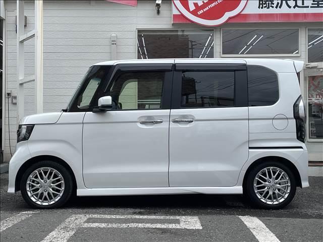 Ｎ－ＢＯＸカスタム カスタム　Ｌターボ　ホンダセンシング　純正ナビ　ホンダセンシング　純正エアロ　ドラレコ　買取直販　１オーナー車両　神奈川県藤沢市　両側パワースライドドア　純正９インチナビＴＶ　ホンダセンシング　スマートキー　ハーフレザー（8枚目）