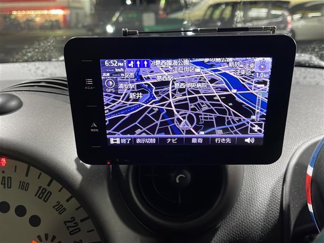 MINI ワン クロスオーバー SONYポータブルカーナビ(nuv-u)(7枚目)