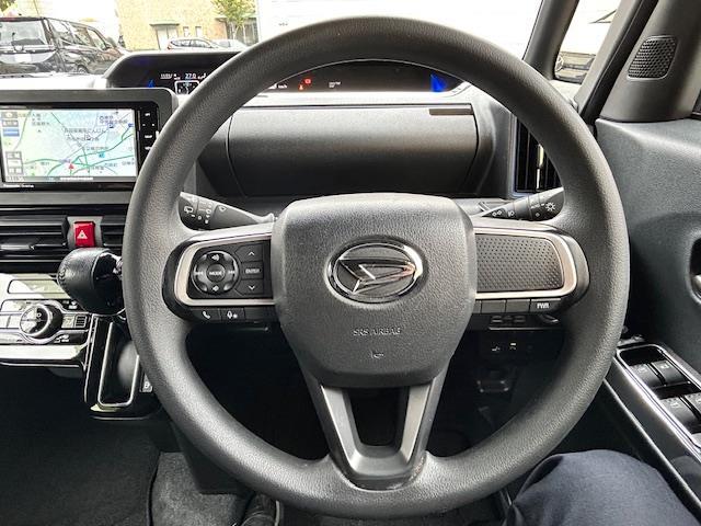 タント カスタムＸ　社外ナビ（フルセグＴＶ、ＤＶＤ、ＣＤ）／Ｂｌｕｅｔｏｏｔｈ／前後ドラレコ／両側パワースライド／全席ヒートシーター／バックモニター／スマートアシスト／衝突軽減ブレーキ／車線逸脱抑制／コーナーセンサー（6枚目）