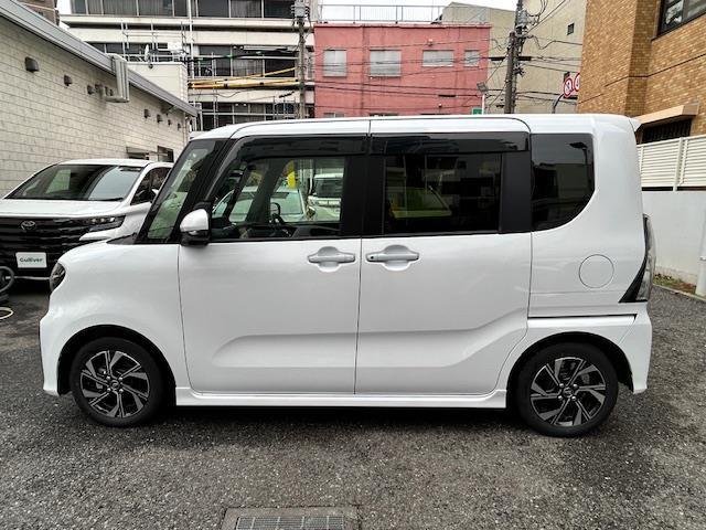 タント カスタムＸ　社外ナビ（フルセグＴＶ、ＤＶＤ、ＣＤ）／Ｂｌｕｅｔｏｏｔｈ／前後ドラレコ／両側パワースライド／全席ヒートシーター／バックモニター／スマートアシスト／衝突軽減ブレーキ／車線逸脱抑制／コーナーセンサー（39枚目）