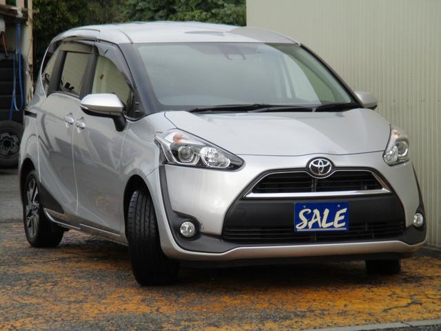 シエンタ G トヨタセーフティセンス アイドリングストップ 禁煙車 フォグ 両側Pスライド SDナビTVフルセグ CDDVD再生Mサーバー Bluetooth Bモニター ナビ連動ETC ドラレコ 16AW 記録簿(9枚目)