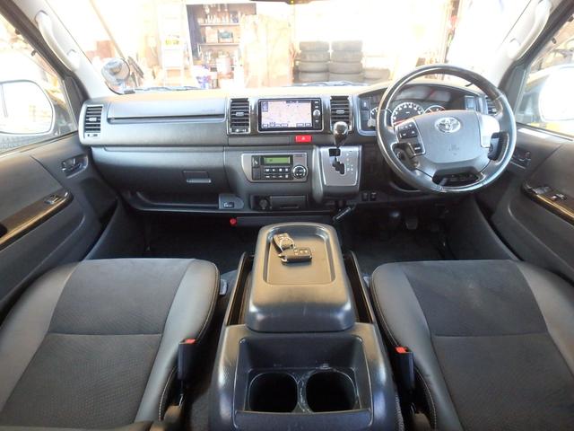 ハイエースバン スーパーＧＬ　ダークプライム　５型　軽油　４ＷＤ　寒冷地　セーフティセンス　Ｗパワスラ　ＬＥＤライト　スマートキー２個　ＳＤナビＴＶ　Ｂカメ　ＥＴＣ２．０　フリップＤモニター　ＷエアＢ　ＡＣ１００Ｖ　ドラレコ　ステアリングスイッチ（50枚目）