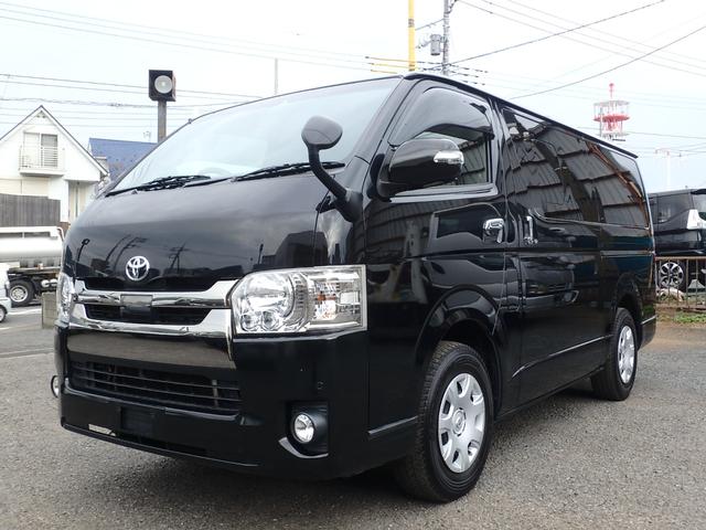 レジアスエースバン スーパーGL ダークプライムII 5型 軽油 2WD TSS Pスタート LED SDナビTV Bカメラ ETC2.0 スマートキー2個 AC100V電源 Wエアバック ステアリングスイッチ シートカバー イモビライザー(4枚目)