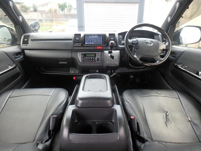 レジアスエースバン スーパーGL ダークプライムII 5型 軽油 2WD TSS Pスタート LED SDナビTV Bカメラ ETC2.0 スマートキー2個 AC100V電源 Wエアバック ステアリングスイッチ シートカバー イモビライザー(6枚目)