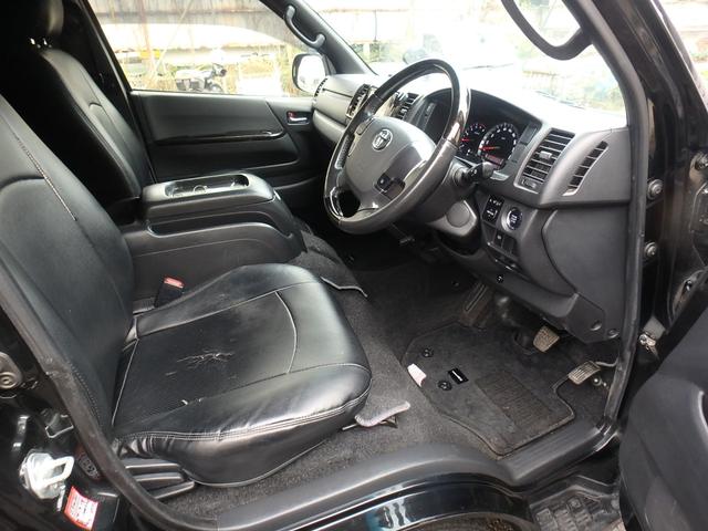 レジアスエースバン スーパーGL ダークプライムII 5型 軽油 2WD TSS Pスタート LED SDナビTV Bカメラ ETC2.0 スマートキー2個 AC100V電源 Wエアバック ステアリングスイッチ シートカバー イモビライザー(45枚目)