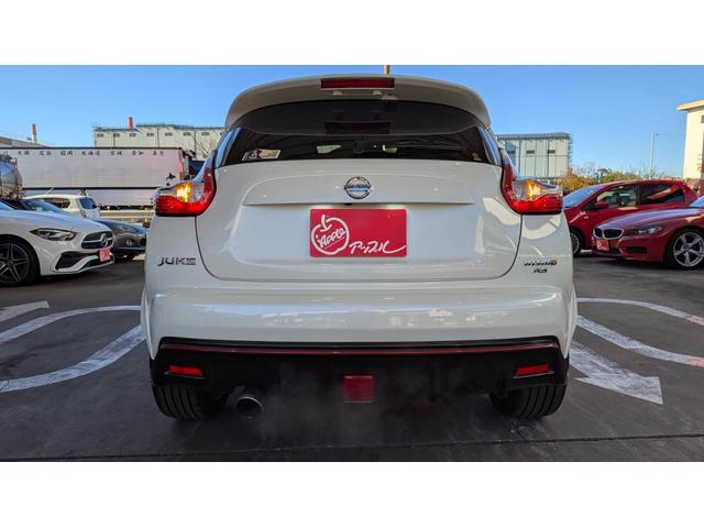 ジューク ニスモ RS 4WD ナビTVパノラミックビューモニター ドラレコ ETC 18インチアルミホイール オートライト(8枚目)