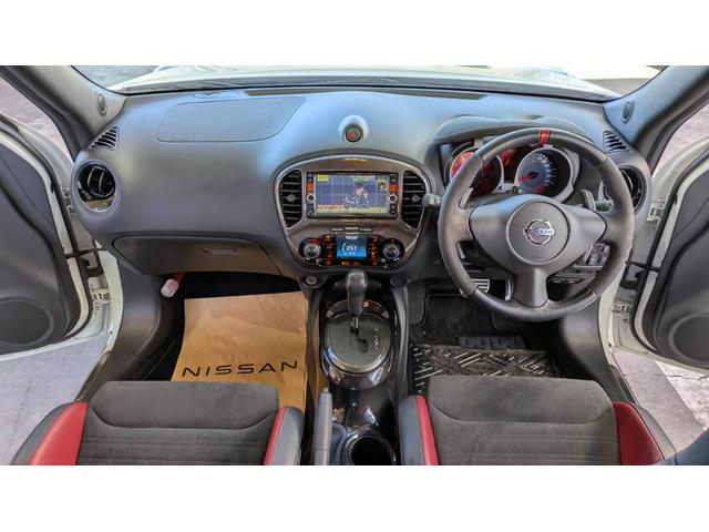 ジューク ニスモ RS 4WD ナビTVパノラミックビューモニター ドラレコ ETC 18インチアルミホイール オートライト(11枚目)