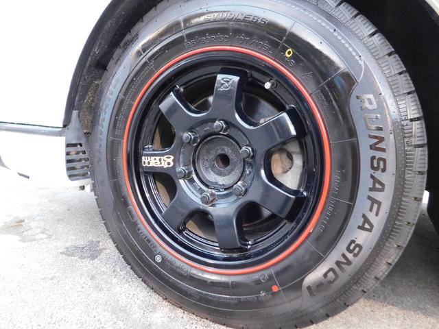 ハイエースバン ロングＤＸ　新品４型フェイス　社外ローダウン　箱型ベットキット　フローリング加工　社外スピーカー　サブウーハー　ヒッチメンバー　カロッツェリアナビ　ＥＴＣ　シートカバー（49枚目）